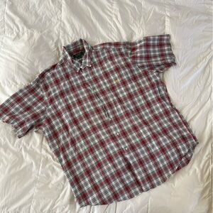 Ralph Lauren 100% Cotton Plaid Shirt XL
